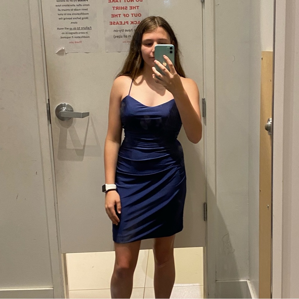 Royal Blue Dress